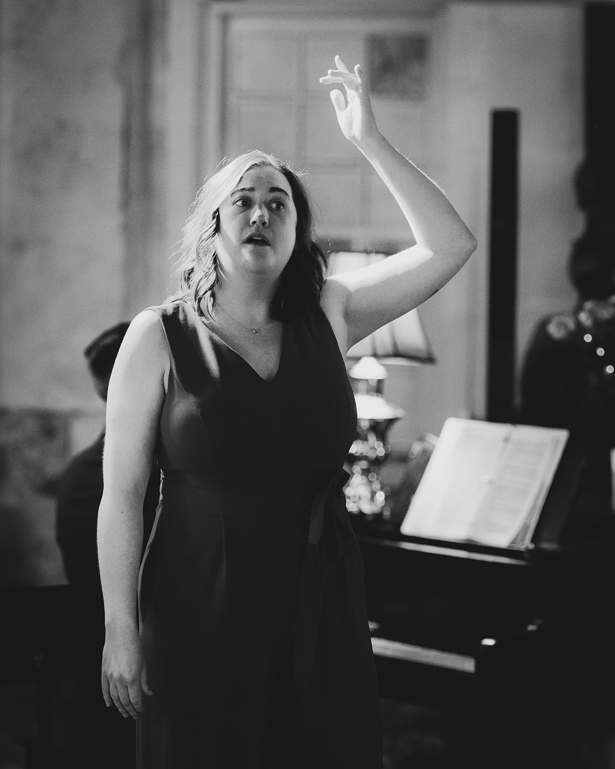 Kelli Van Meter performing for Love and Division, photo by Andrew Schwartz