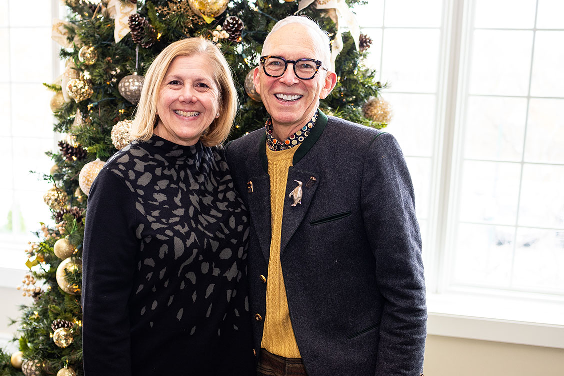 Gigi Rose and Craig Soles at the 2025 Winter Luncheon, photo by David Riffel Photography