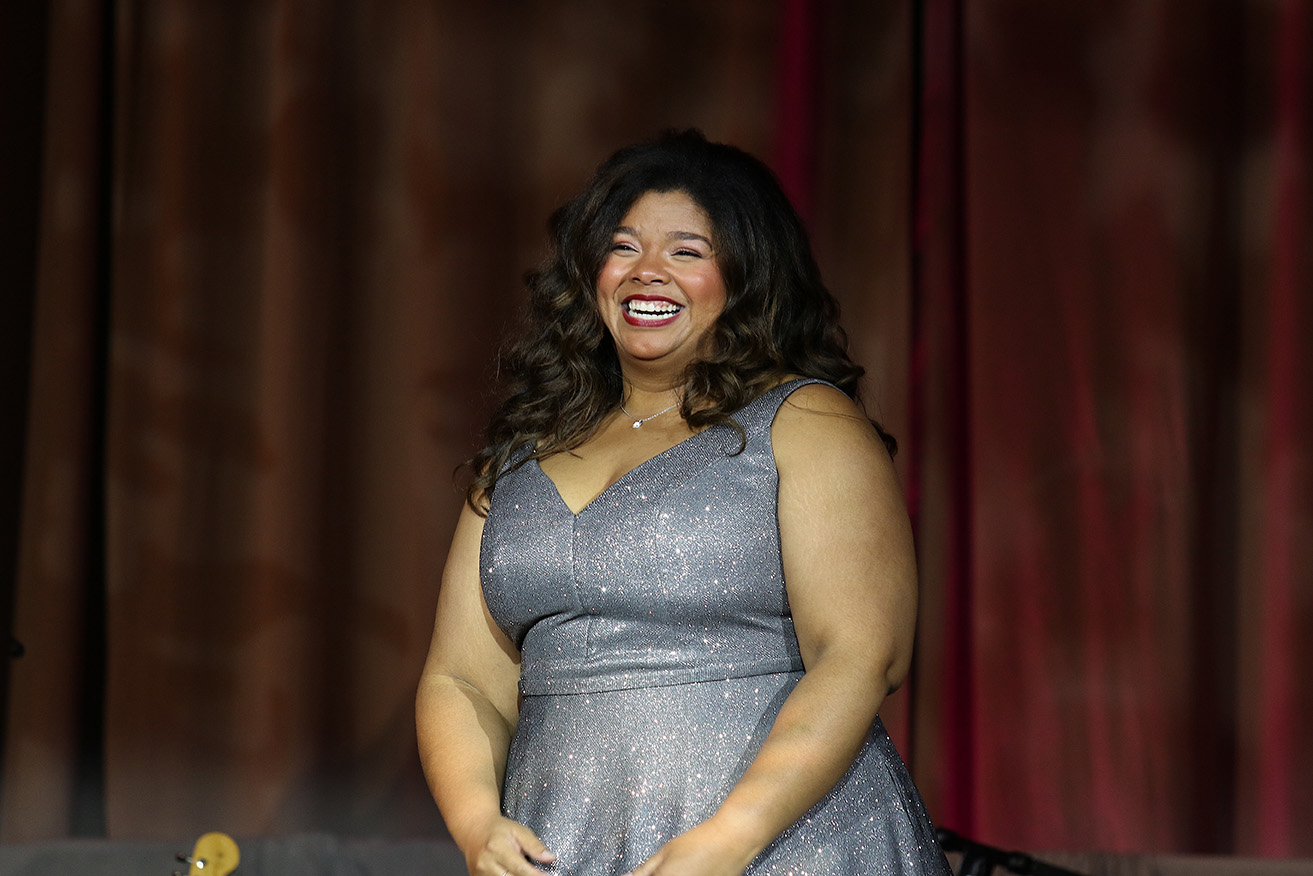Resident Artist Mikayla Lynn Hatfield at the Lyric Opera Ball / Photo © David Riffel
