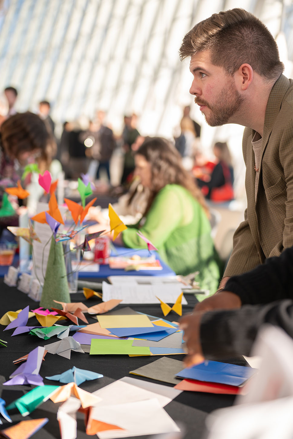 Community Corner at Madame Butterfly / Photo © Andy Newbegin