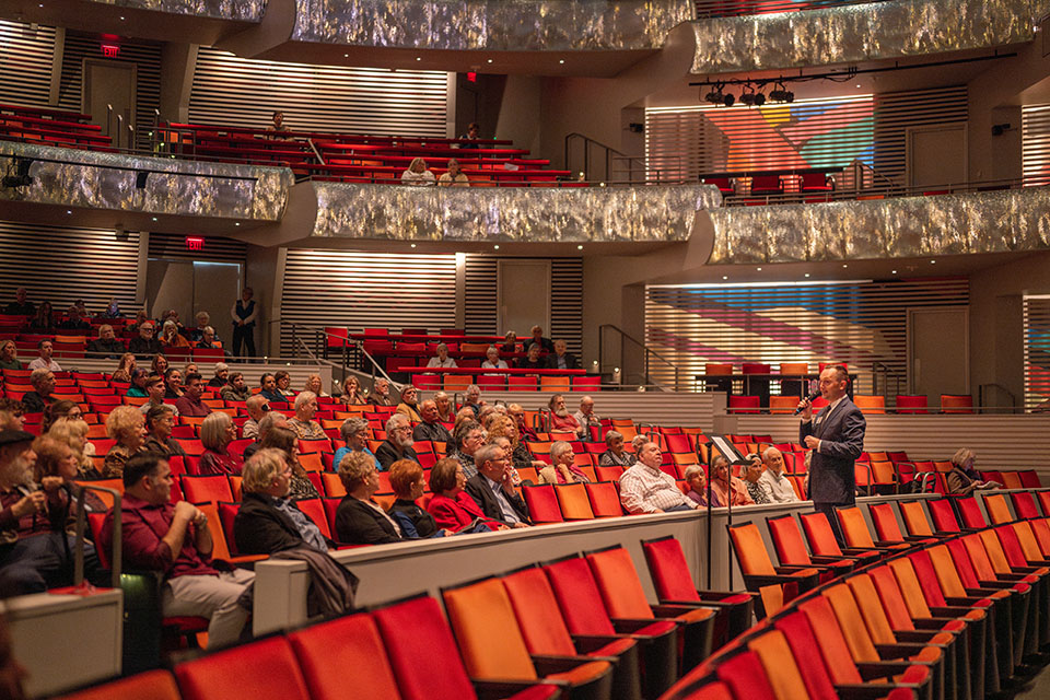 Madame Butterfly Pre-Opera Talk / Photo © Andy Newbegin